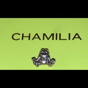 Chamilia Sterling Yoga Frog charm